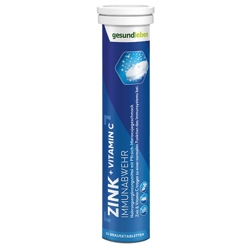 GESUND LEBEN Zink+Vitamin C Brausetabletten 20 St  