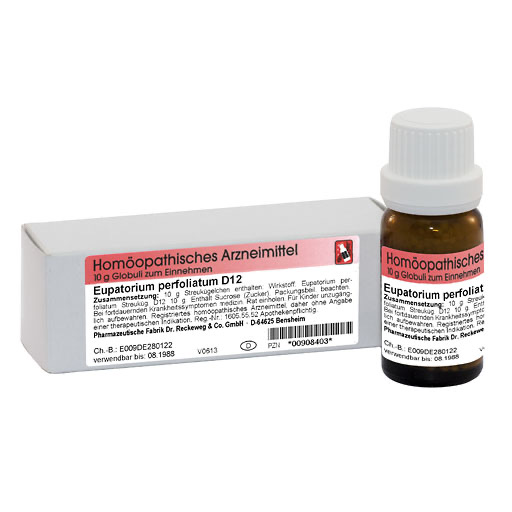 EUPATORIUM PERFOLIATUM D 12 Globuli* 10 g