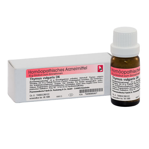 THYMUS VULGARIS D 6 Globuli* 10 g