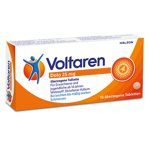 VOLTAREN Dolo 25 mg überzogene Tabletten* 10 St