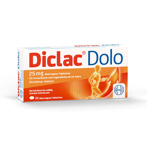 DICLAC Dolo 25 mg überzogene Tabletten* 20 St