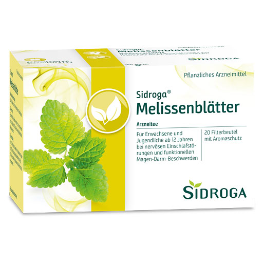 SIDROGA Melissenblätter Tee Filterbeutel* 20x1,5 g