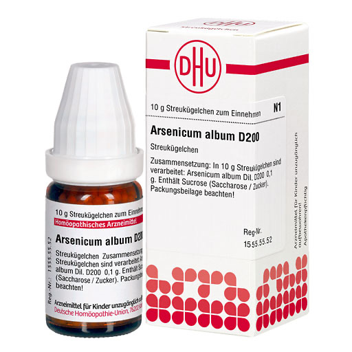 ARSENICUM ALBUM D 200 Globuli* 10 g
