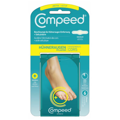 COMPEED Hühneraugen Pflaster plus 6 St