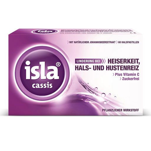 ISLA CASSIS Pastillen 60 St