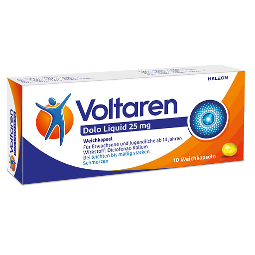 VOLTAREN Dolo Liquid 25 mg Weichkapseln* 10 St