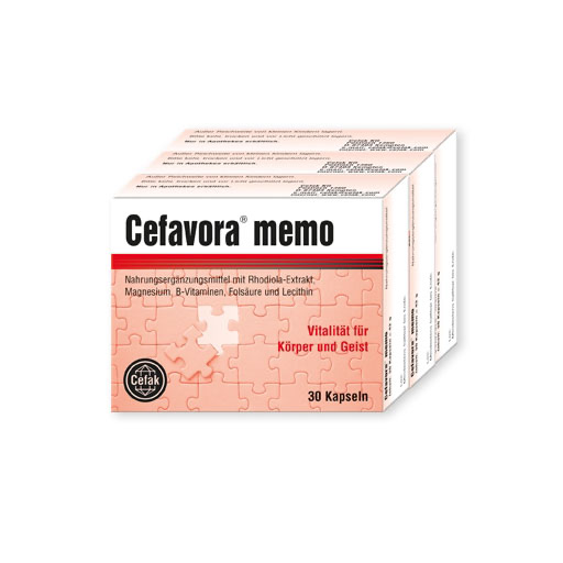 CEFAVORA memo Weichgelatinekapseln 90 St  