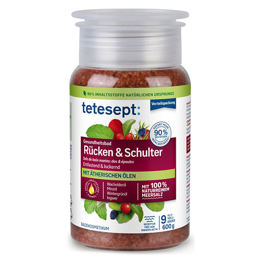 TETESEPT Meeressalz Rücken & Schulter 600 g