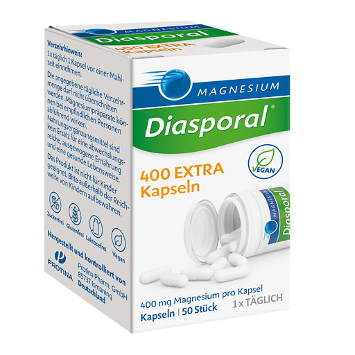 MAGNESIUM DIASPORAL 400 Extra Kapseln 50 St  