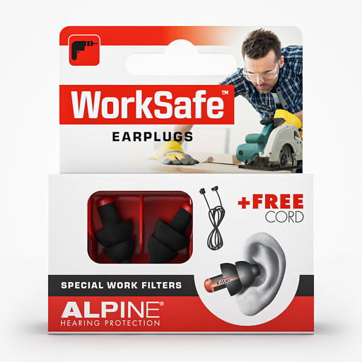 ALPINE WORKSAFE Ohrstöpsel 2 St