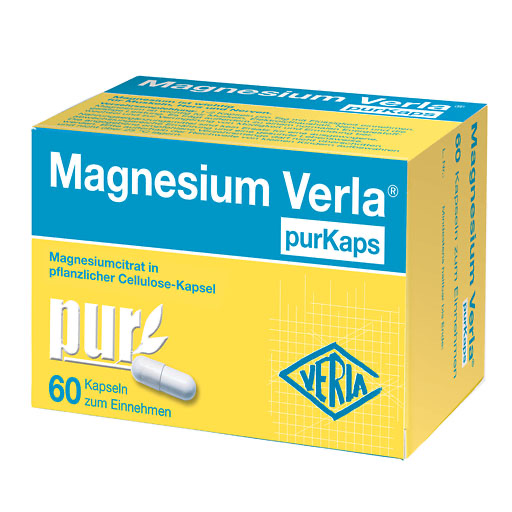MAGNESIUM VERLA purKaps 60 St  