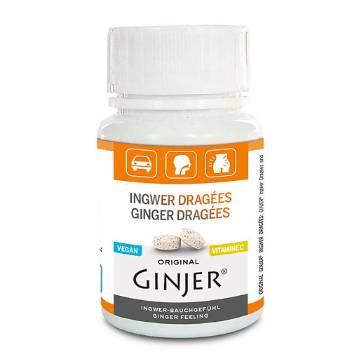 INGWER GINJER Dragees 42 g