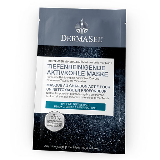 DERMASEL Maske Aktivkohle tiefenreinigend 12 ml