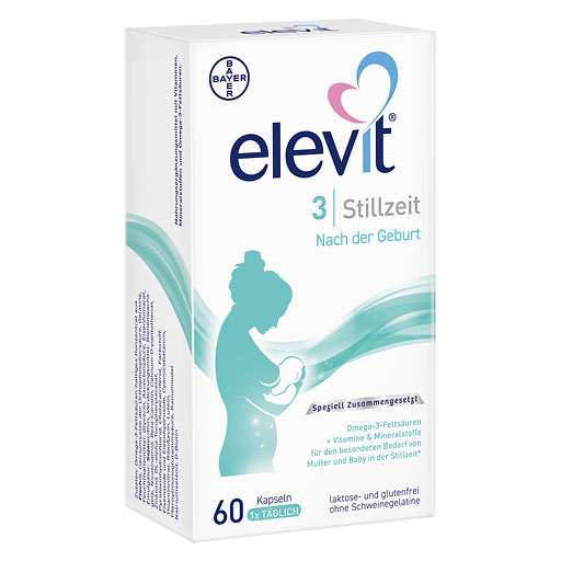 ELEVIT 3 Stillzeit Weichkapseln 60 St  