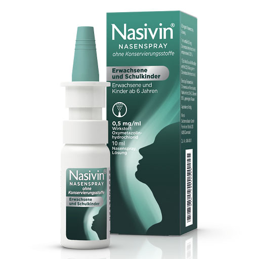 NASIVIN Nasenspray o. Kons. Erw. u. Schulkinder* 10 ml