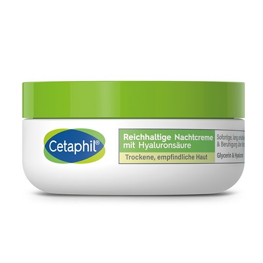 CETAPHIL reichhaltige Nachtcreme mit Hyaluronsäure 48 g