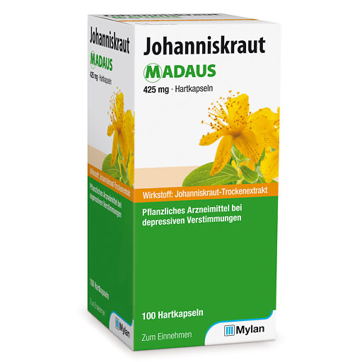 JOHANNISKRAUT MADAUS 425 mg Hartkapseln* 100 St