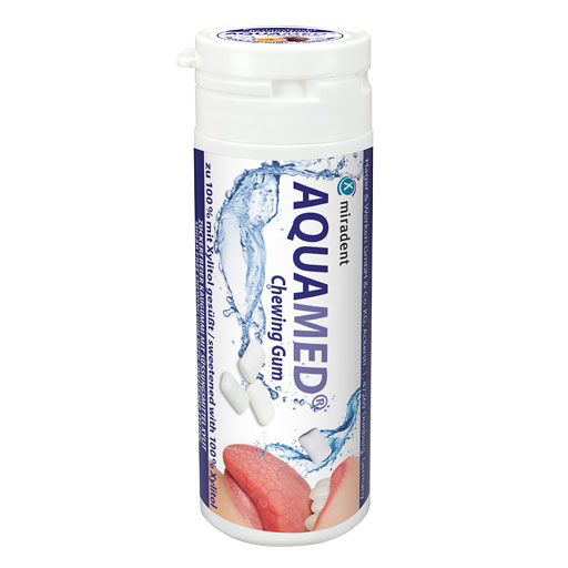 MIRADENT Aquamed Mundtrockenheit Kaugummi 30 g