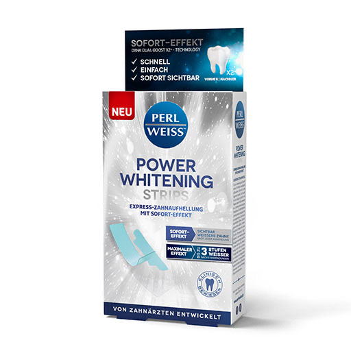 PERLWEISS Power whitening Strips 5x2 St