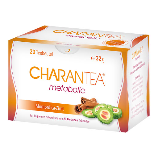 CHARANTEA metabolic Zimt Kräutertee Filterbeutel 20 St  
