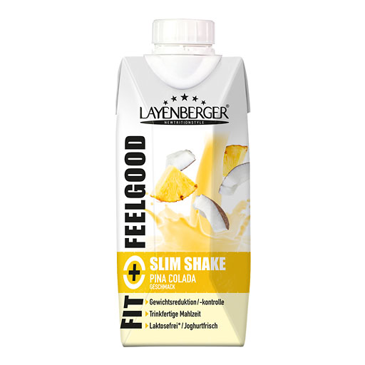 LAYENBERGER Fit+Feelgood Slim Shake Pina Colada 330 ml