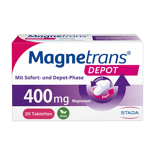 MAGNETRANS Depot 400 mg Magnesium Tabletten 20 St  