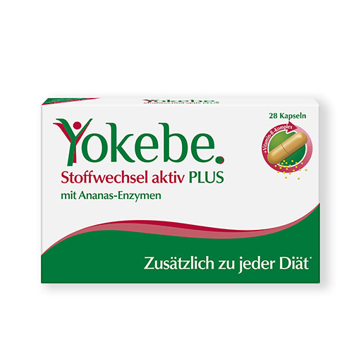 YOKEBE Plus Stoffwechsel aktiv NF Kapseln 28 St