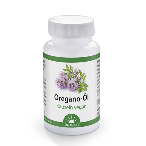 OREGANO ÖL Kapseln vegan Dr. Jacob's 60 St