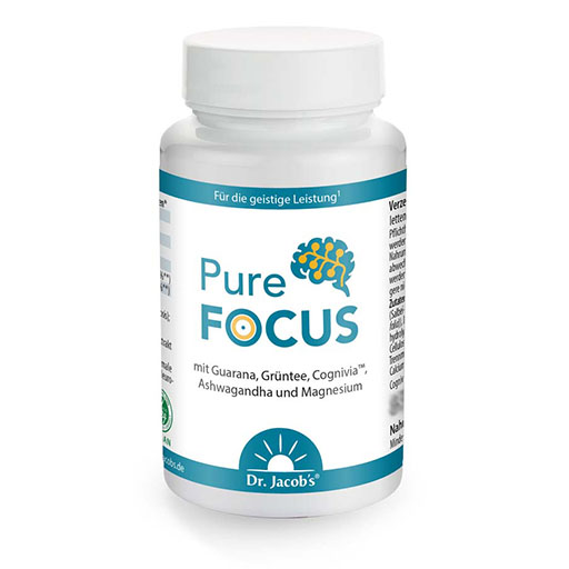 PURE FOCUS Dr. Jacob's Tabletten 100 St