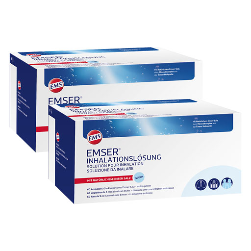 EMSER Inhalationslösung 2x60 St