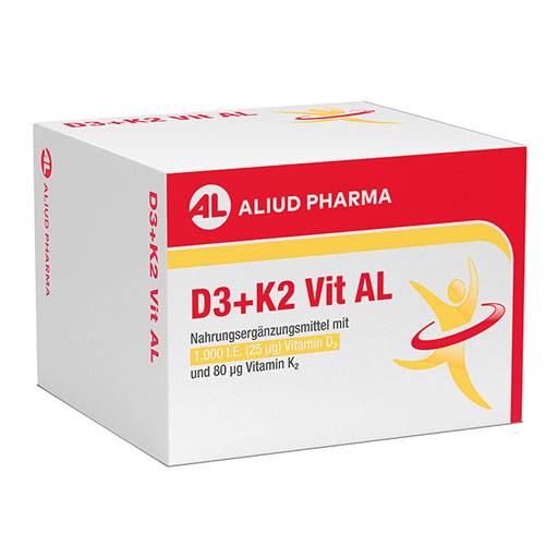 D3+K2 Vit AL 1000 I. E./80 μg Kapseln 90 St