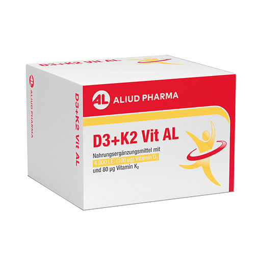 D3+K2 Vit AL 4000 I. E./80 μg Kapseln 90 St