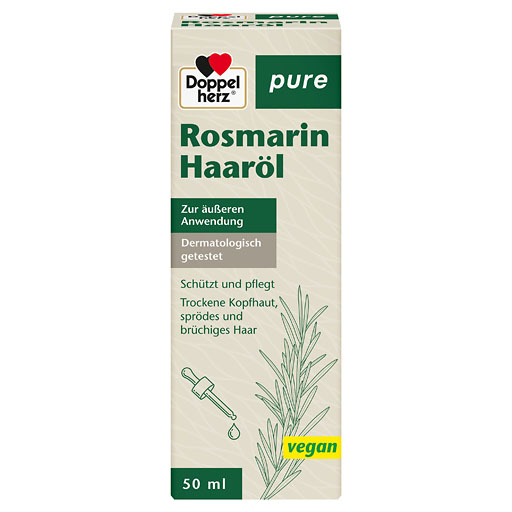 DOPPELHERZ Rosmarin Haaröl pure 50 ml